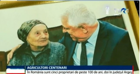 News update | There are five centenarian farmers in Romania. Two of them are from Arges County and were visited by the Minister of Agriculture, Petre Daea @ Primaria Comunei Balilesti
